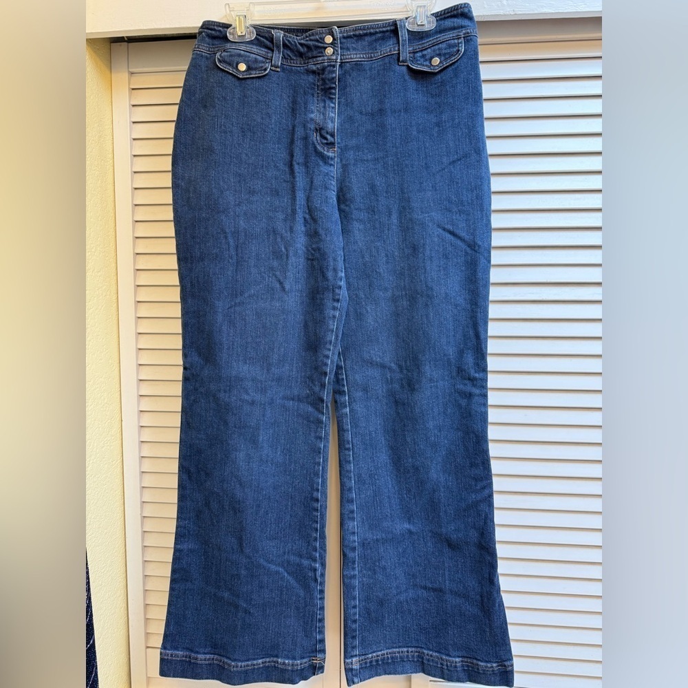 Jones New York Signature Blue Denim Jeans Women’s Sz 12